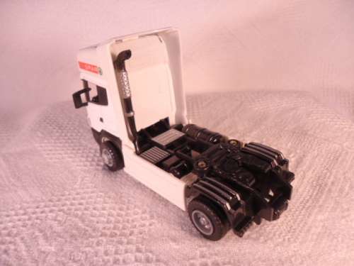 Teama - Scania 538R, Spar China Truck, R124, Mid Trailor - Trailor Plastic, Truck Die cast