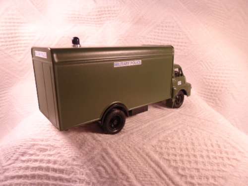 Corgi - S Type Bedord Box Van - Convertred to Military police - Code 3