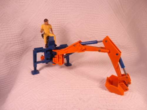 Britains -  Man operated Construction excavator