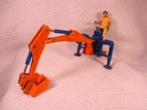 Britains -  Man operated Construction excavator
