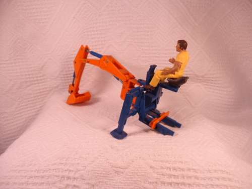 Britains -  Man operated Construction excavator