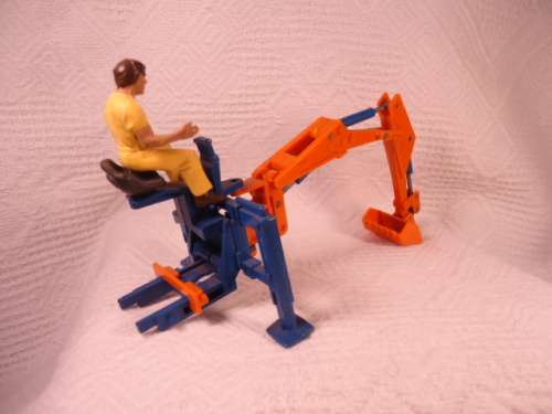 Britains -  Man operated Construction excavator