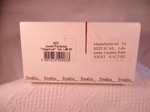 Trofeu - Joest Porsche `Hagenuk` 1st. LM 1997 #7 - # 903