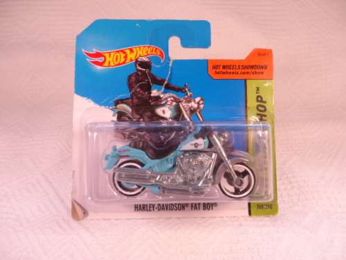 Hotwheels - Workshop - Harley-Davidson Fat Boy - 2014 - # 209