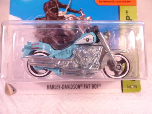 Hotwheels - Workshop - Harley-Davidson Fat Boy - 2014 - # 209