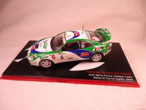 Champion Rally Cars - Toyota Celica GT Four - J.M.Ponce + G.Leon - Rallye El Corte Ingles 1996 - #6