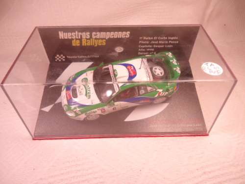 Champion Rally Cars - Toyota Celica GT Four - J.M.Ponce + G.Leon - Rallye El Corte Ingles 1996 - #6