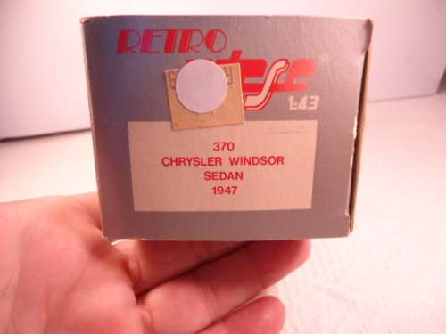 Vitesse - Chrysler Windsor Sedan 1947 - #370