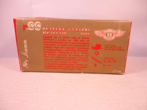 Brumm - Bentley 4.5 Litri HP 105-130 #4 - 1928 - r99