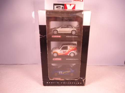 Realtoy - Subaru Impreza, Mitsubishi Pajero #204,  Subaru Impreza #6 - Set of 3