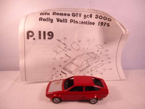 Tron Kits - Alfa Romeo GT gr 5 09175 R.V. Piacentine - #P119 - 80% Built