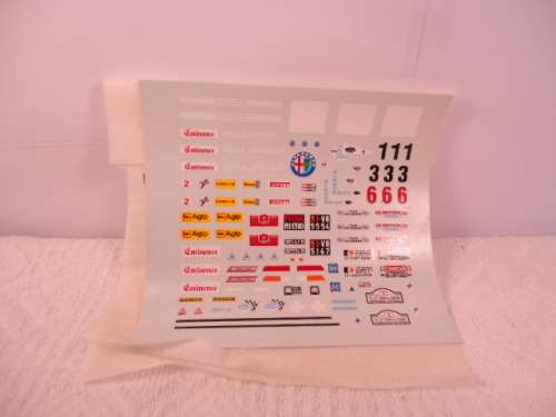 Tron Kits - Alfa Romeo GT gr 5 09175 R.V. Piacentine - #P119 - 80% Built