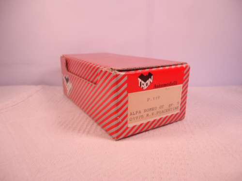 Tron Kits - Alfa Romeo GT gr 5 09175 R.V. Piacentine - #P119 - 80% Built