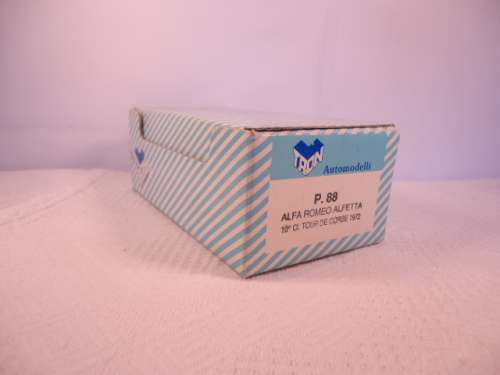 Tron Kits - Alfa Romeo Alfetta 10 CI Tour de Corse 1972 - #P88 - 60% Built