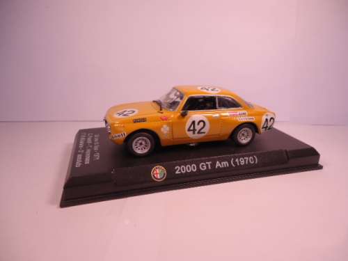 Metro - Alfa Romeo 2000 GT Am 1970 - 24 ore di Spa 1971 #42