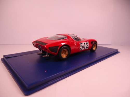 M4 - Alfa Romeo 33.2 Stradale Coppa Carotti 1968 - P.Laureati  car #542 - 7135