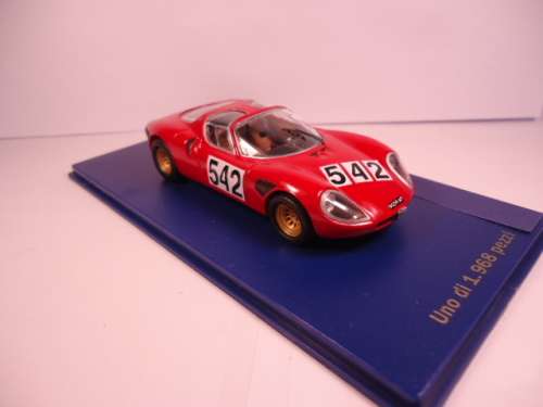M4 - Alfa Romeo 33.2 Stradale Coppa Carotti 1968 - P.Laureati  car #542 - 7135