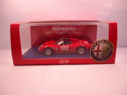 M4 - Alfa Romeo 33.2 `Fleron` - Targa Florio 1967 - Giunti + Galli - #192 - 1 of 1.998 pcs - 7128