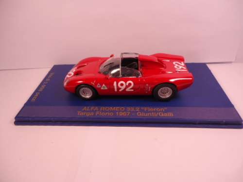 M4 - Alfa Romeo 33.2 `Fleron` - Targa Florio 1967 - Giunti + Galli - #192 - 1 of 1.998 pcs - 7128