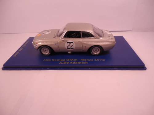 M4 - Alfa Romeo GTAm - Monza 1972 - A.De Adamich # 22 - 1 of 1.344 pcs - 7047