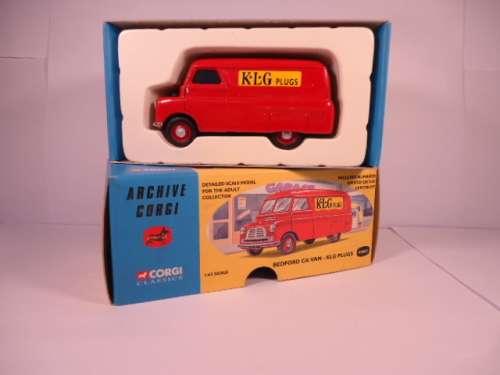 Archive Corgi - Bedford CA Van - KLG Plugs - # 05603