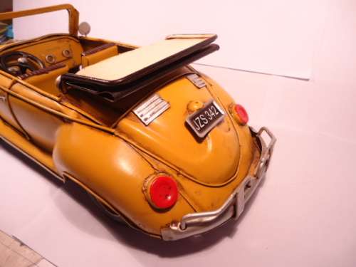 Unknown - VW Beetle Convertible. - Handmade- 33x12x12.5Cm