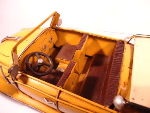 Unknown - VW Beetle Convertible. - Handmade- 33x12x12.5Cm