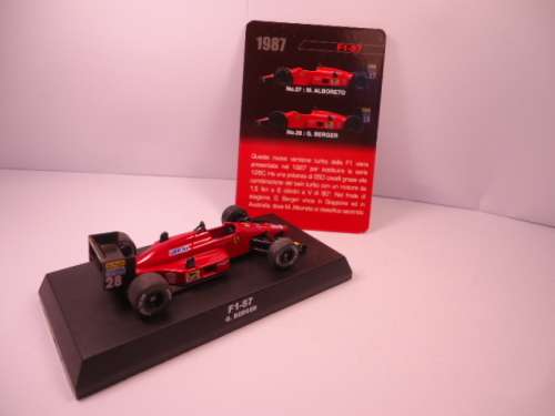 Kyosho - Ferrari F1-87 - G.Berger #28