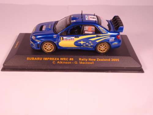 Ixo - Subaru Impreza WRC #6 - Rally New Zealand 2005 - C.Atkins + G.Macneall - #RAM187