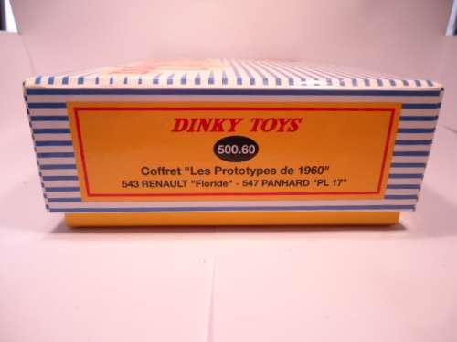 Dinky Toys - Atlas - Gift Set - 543 Renault Floride + 547 Panhard PL 17 -  # 500.60