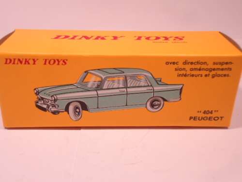 Dinky Toys - Atlas - Peugeot 404 - Empty box only -  # 553