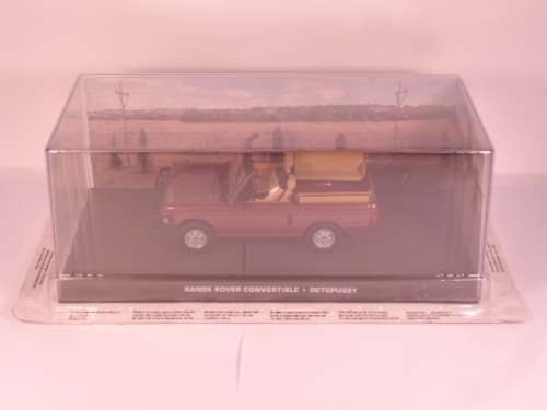 James Bond 007 - Range Rover Convertible with 1 figurine - Octopussy