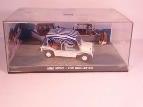 James Bond 007 - Mini Moke with 2 figurines - Live and let die