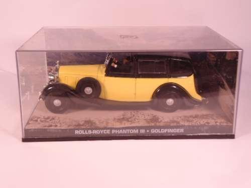 James Bond 007 - Rolls Royce Phantom III, with 1 figurine - Goldfinger