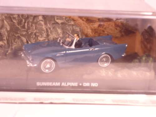 James Bond 007 - Sunbeam Alpine with figurine - Dr. No