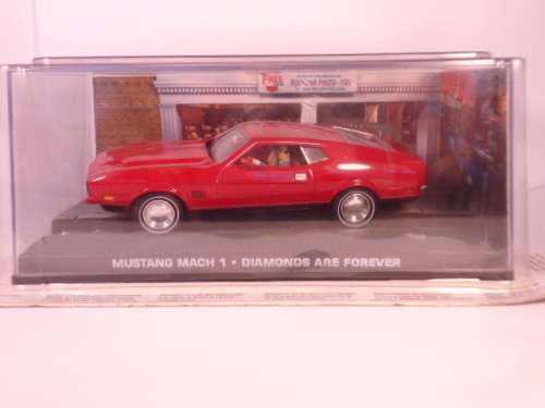 James Bond 007 - Mustang Mach 1 with 2 figurines - Diamonds Are Forever