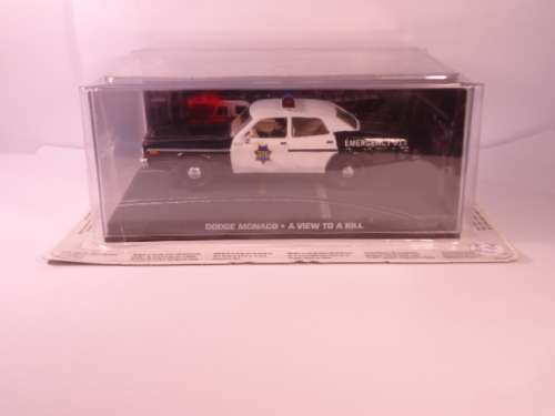 James Bond 007 - Dodge Monaco - Police #334 with figurine - A View To Kill