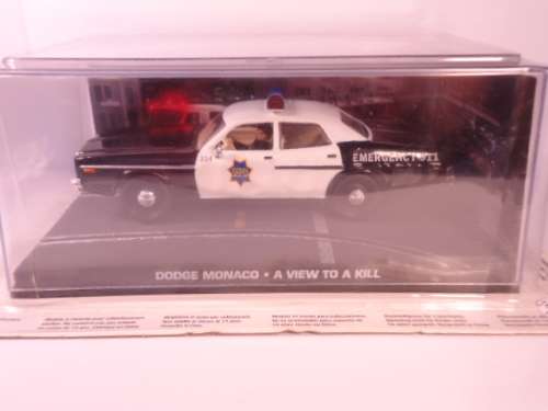 James Bond 007 - Dodge Monaco - Police #334 with figurine - A View To Kill