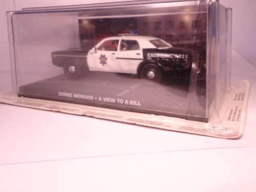 James Bond 007 - Dodge Monaco - Police #334 with figurine - A View To Kill