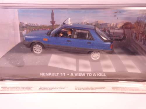 James Bond 007 - Renault 11 - Taxi with figurine - A View To Kill