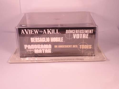 James Bond 007 - Renault 11 - Taxi with figurine - A View To Kill