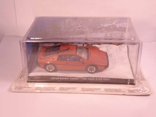 James Bond 007 - Lotus Esprit Turbo with figurine - For your eyes only