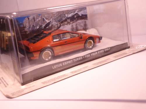 James Bond 007 - Lotus Esprit Turbo with figurine - For your eyes only