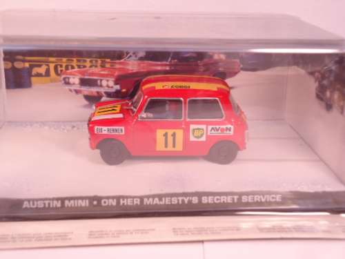 James Bond 007 - Austin Mini with figurine - #11 - On Her Majesty`s Secret Service