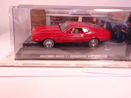 James Bond 007 - Mustang Mach 1 with 2 figurines - Diamonds Are Forever