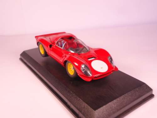 Art Model - Ferrari Dino 206/S Prova 1966 - Rosso/Red - ART029