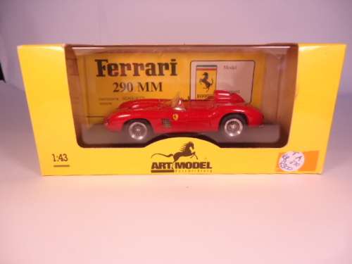 Art Model - Ferrari 290 MM Prova 1957 Rosso/Red - ART057