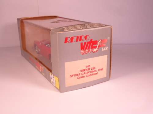 Vitesse - 1960 Ferrari 250 Spyder California - Open Cabriolet - Retro -#140