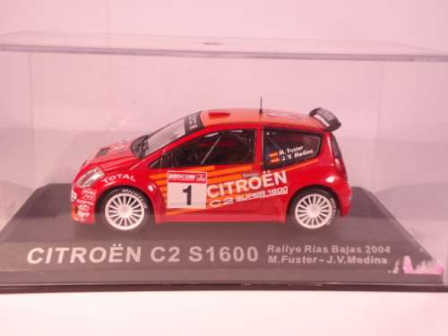 CNA Rally Cars - Citroen C2 S1600 - Rallye Rias Bajas 2004 - M. Fuster - J.V. Medina #1