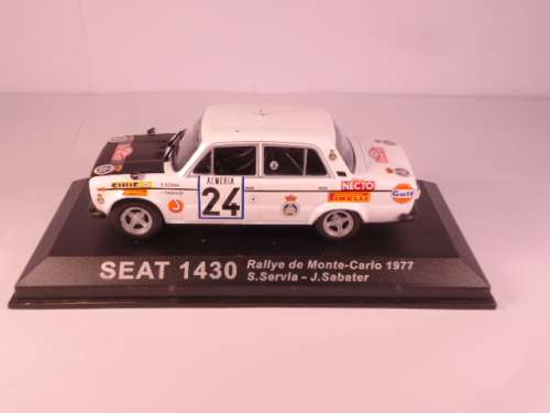 CNA Rally Cars - Seat 1430 - Rally de Monte-Carlo 1977 - S.Servia - J.Sabater #24